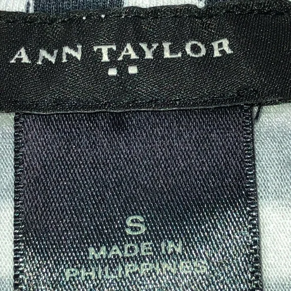 Super cute ANN TAYLOR nautical sleeveless scoop neck dress - Picture 8 of 8